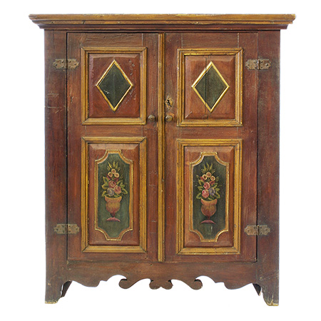 Antique Corner Armoire