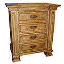 4 Drawers Nightstand