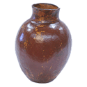 Handpainted Jar