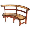 Handpainted Bench