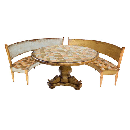 Ensemble Mosaic Dining Set