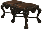 Leather Stool