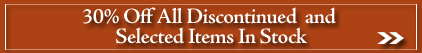 Discontinued Sale Items